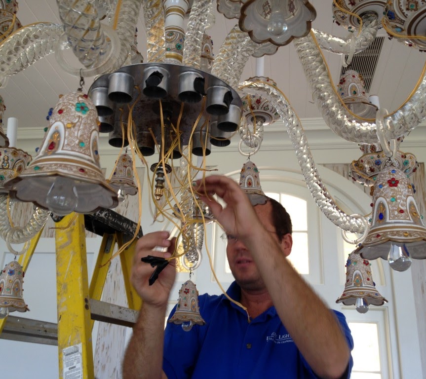 Chandelier repair